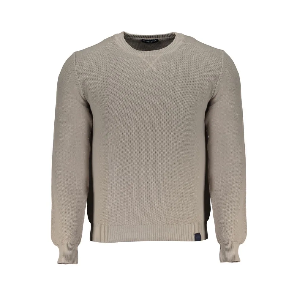 North Sails Men's Gray Cotton Sweater