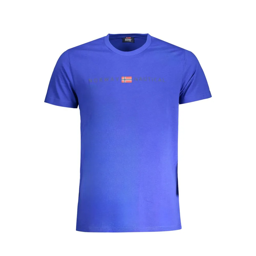 Norway 1963 Men's Blue Cotton T-Shirt