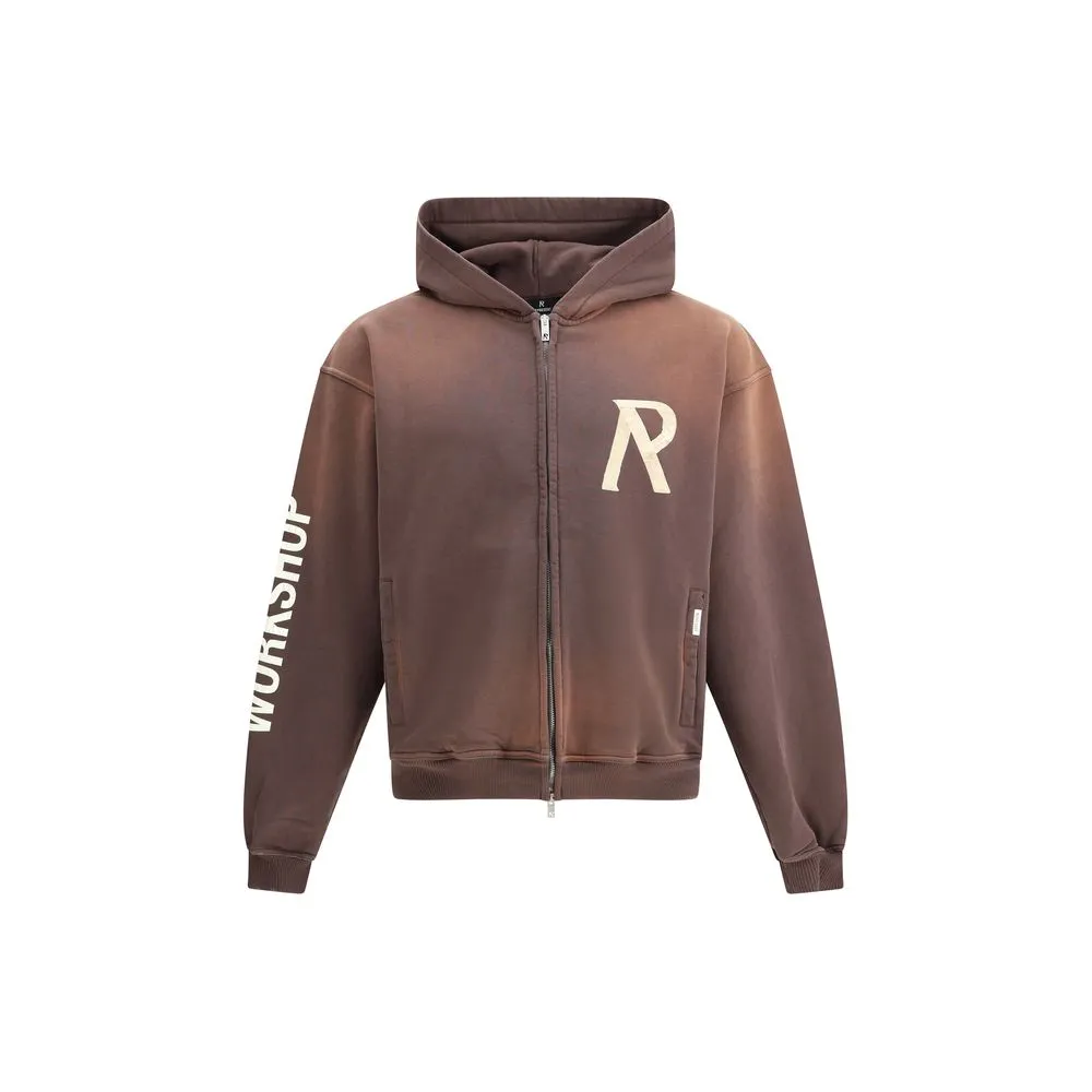 Represent Men's Logo Hoodie with tape effect