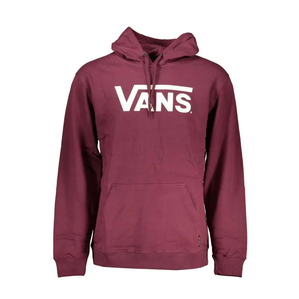 Vans Men's Chic Pink Fleece Hooded Sweatshirt