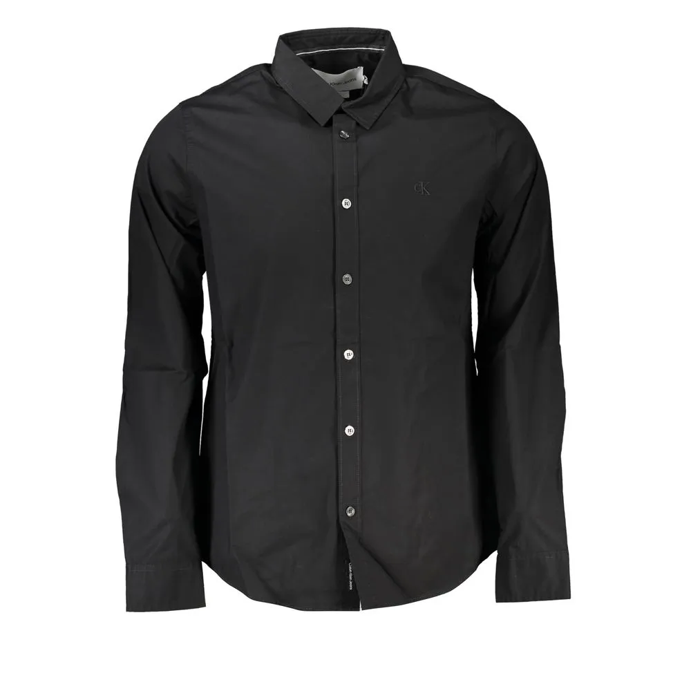 Calvin Klein Men's Elegant Slim Fit Long Sleeved Shirt