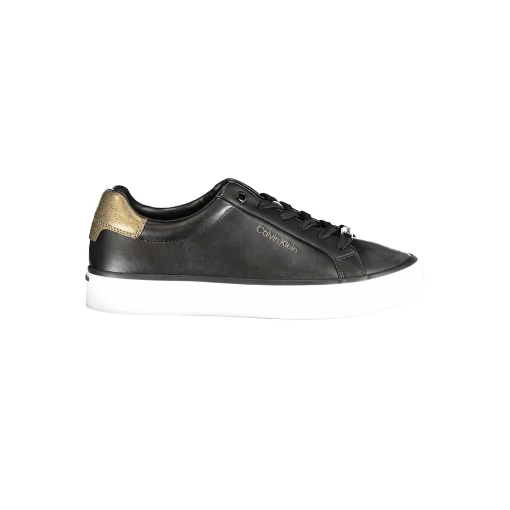 Calvin Klein Women's Black Polyester Sneaker