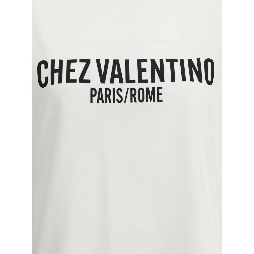 Valentino Women's Logo's cotton T-shirt