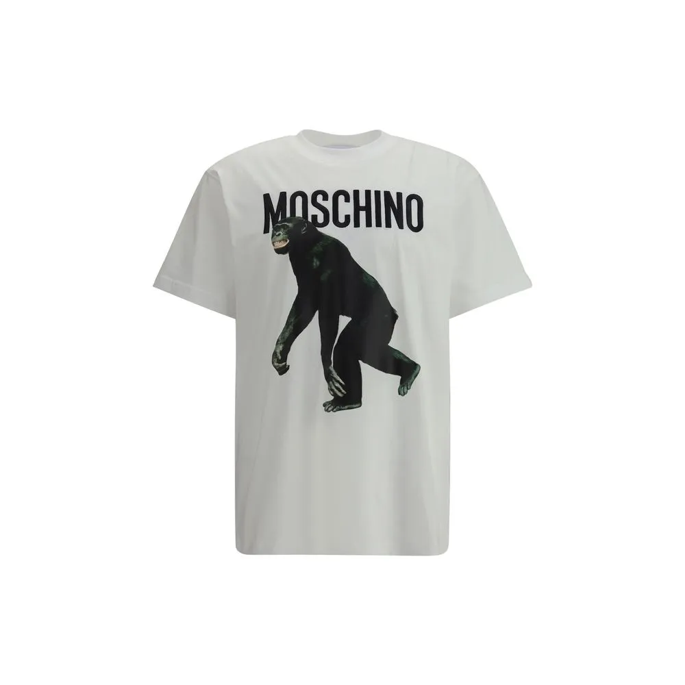 Moschino Men's T-Shirt with monkey
