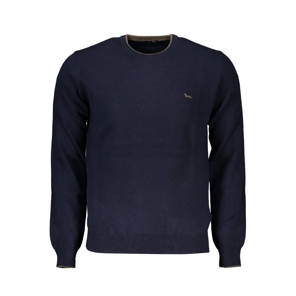 Harmont & Blaine Men's Sophisticated Crew Neck Cashmere Blend Sweater