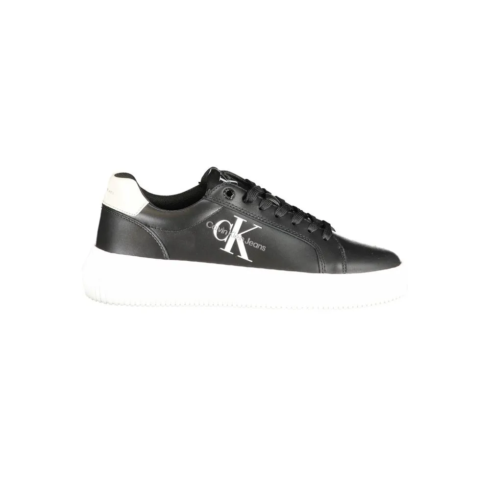 Calvin Klein Women's Black Polyester Sneaker