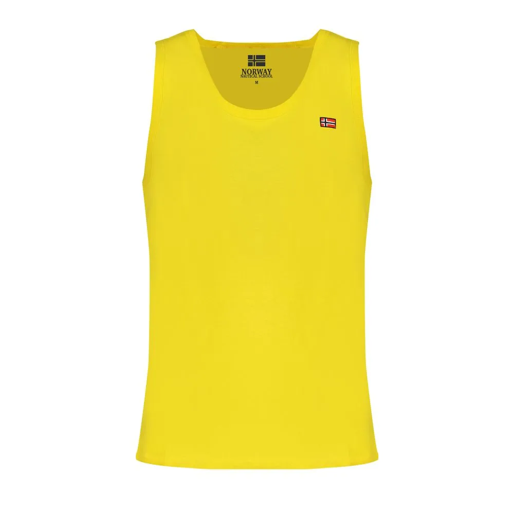 Norway 1963 Men's Yellow Cotton Shirt