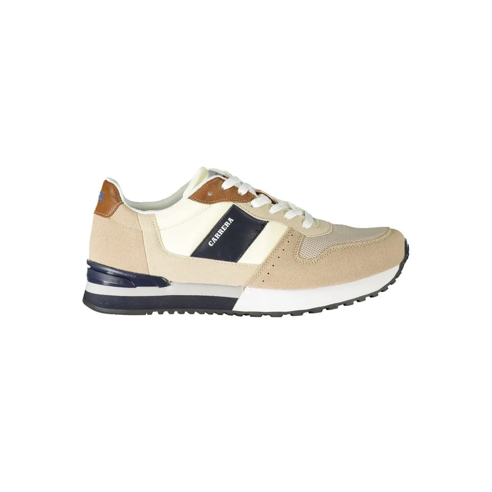 Carrera Men's Beige Polyester Sneaker