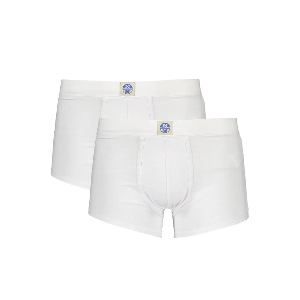 North Sails Men's White Cotton Underwear