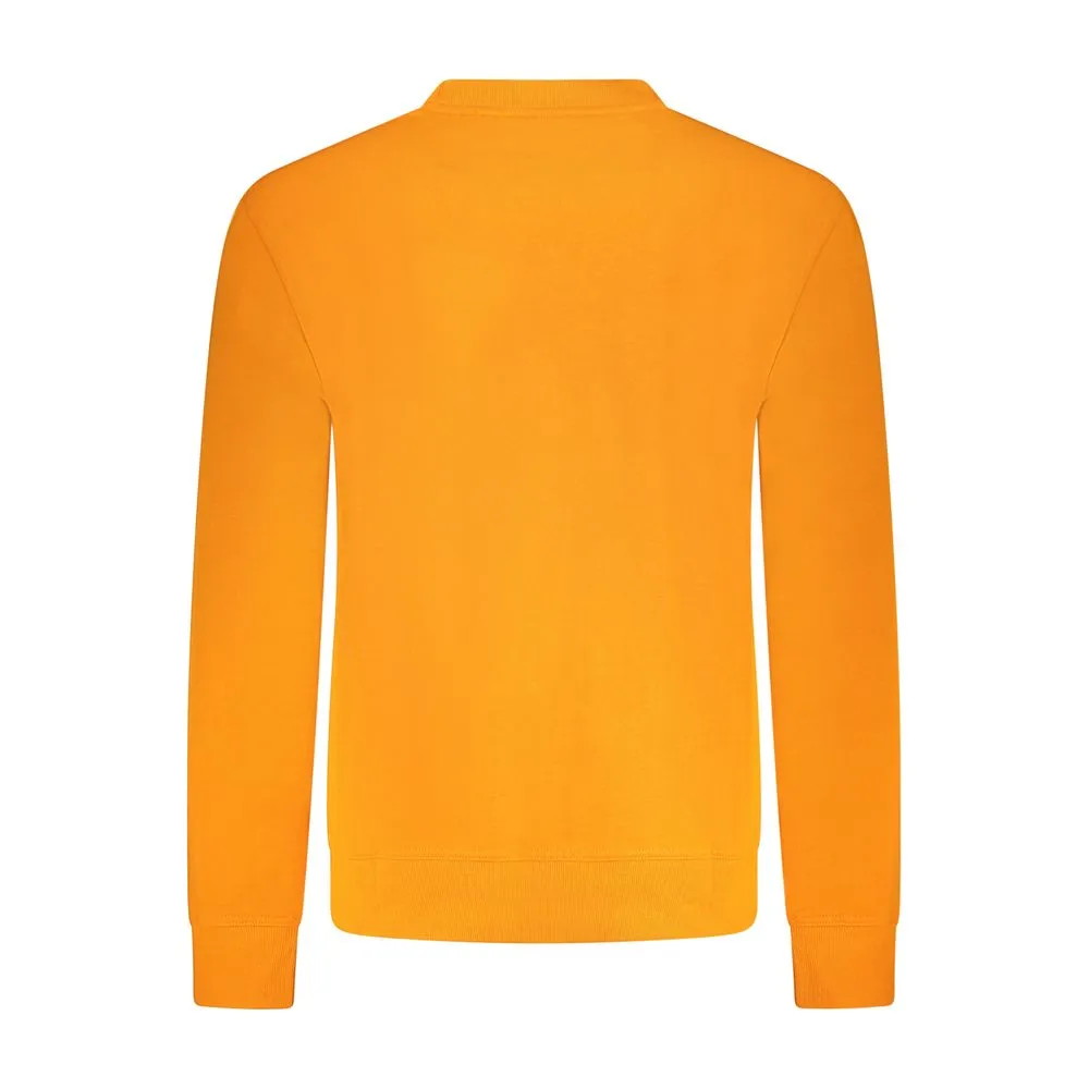 Hugo Boss Men's Orange Cotton Sweater