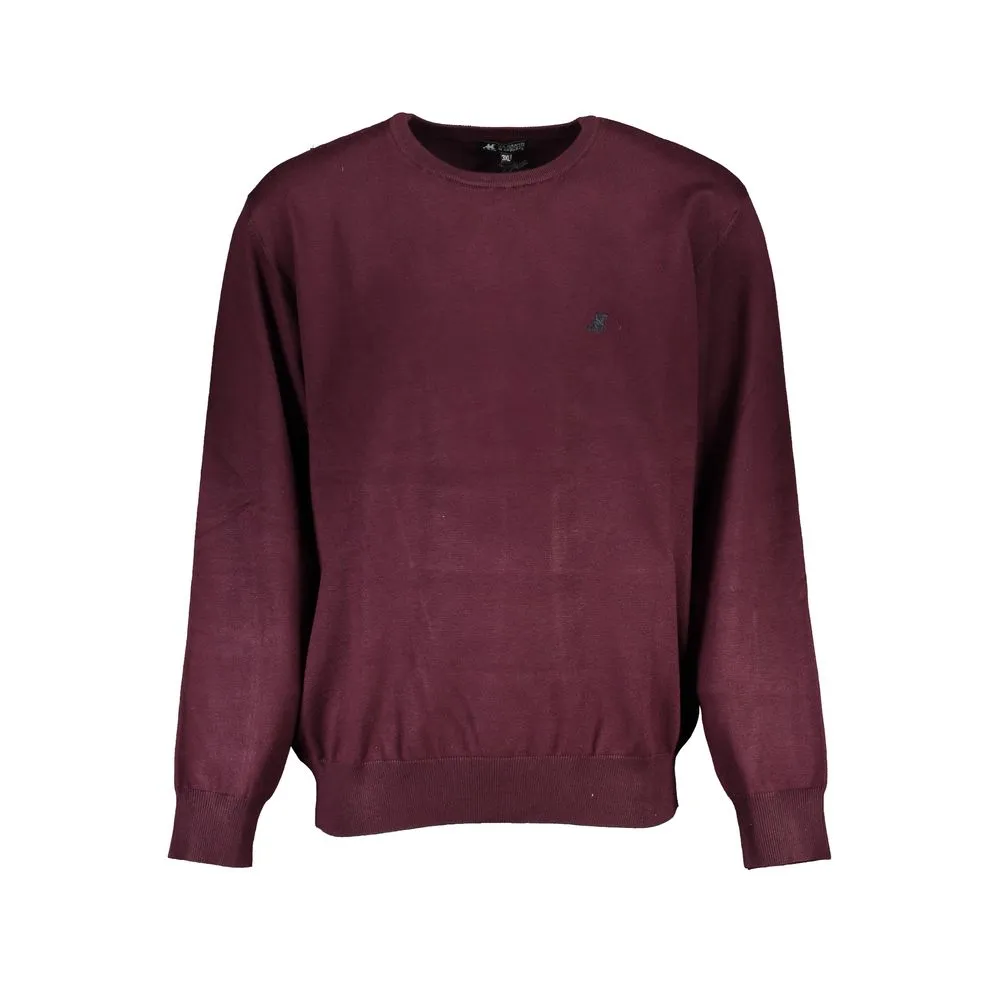 U.S. Grand Polo Men's Red Nylon Sweater