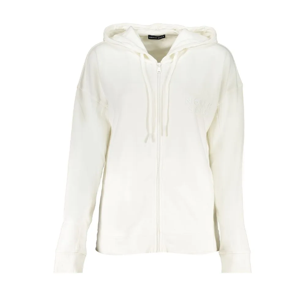 North Sails Women's White Cotton Sweater