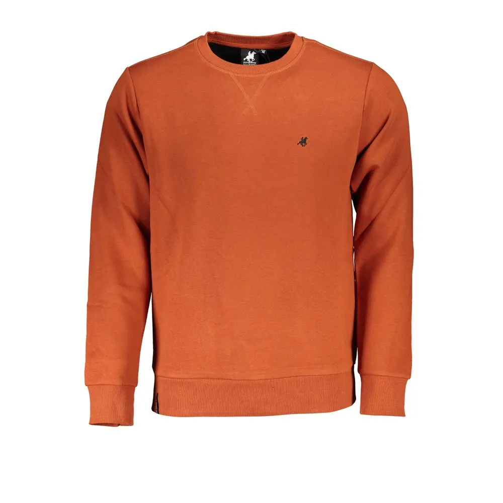 U.S. Grand Polo Men's Bronze Cotton Sweater