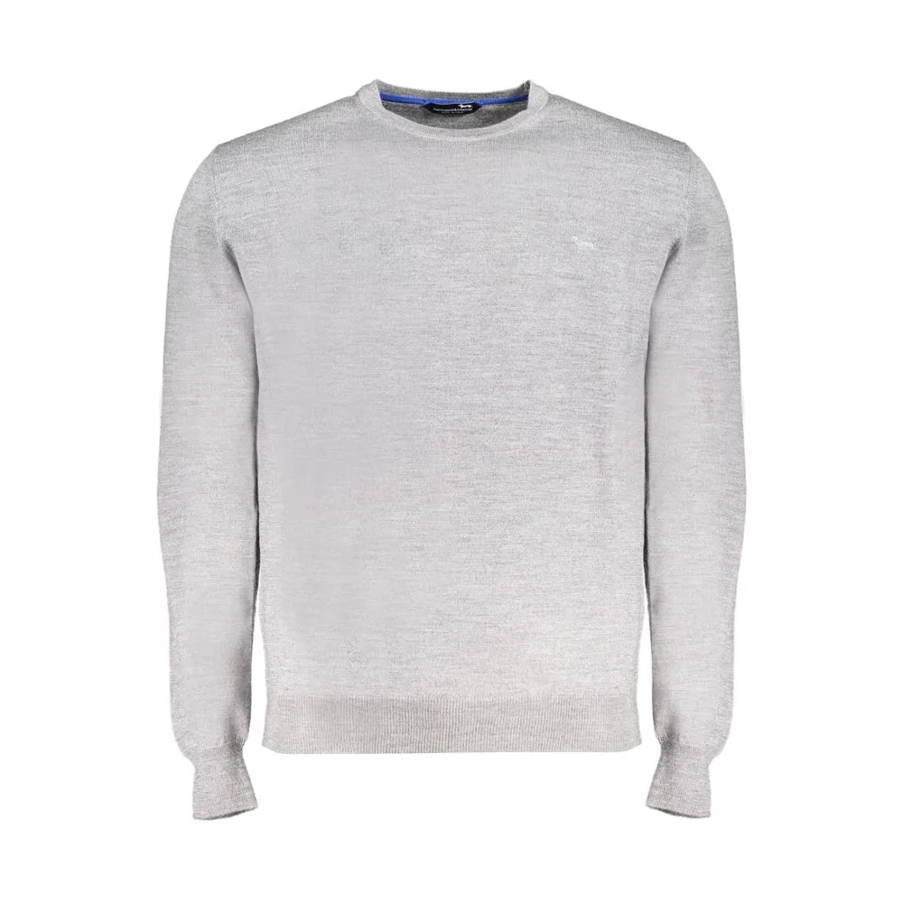 Harmont & Blaine Men's Gray Wool Sweater