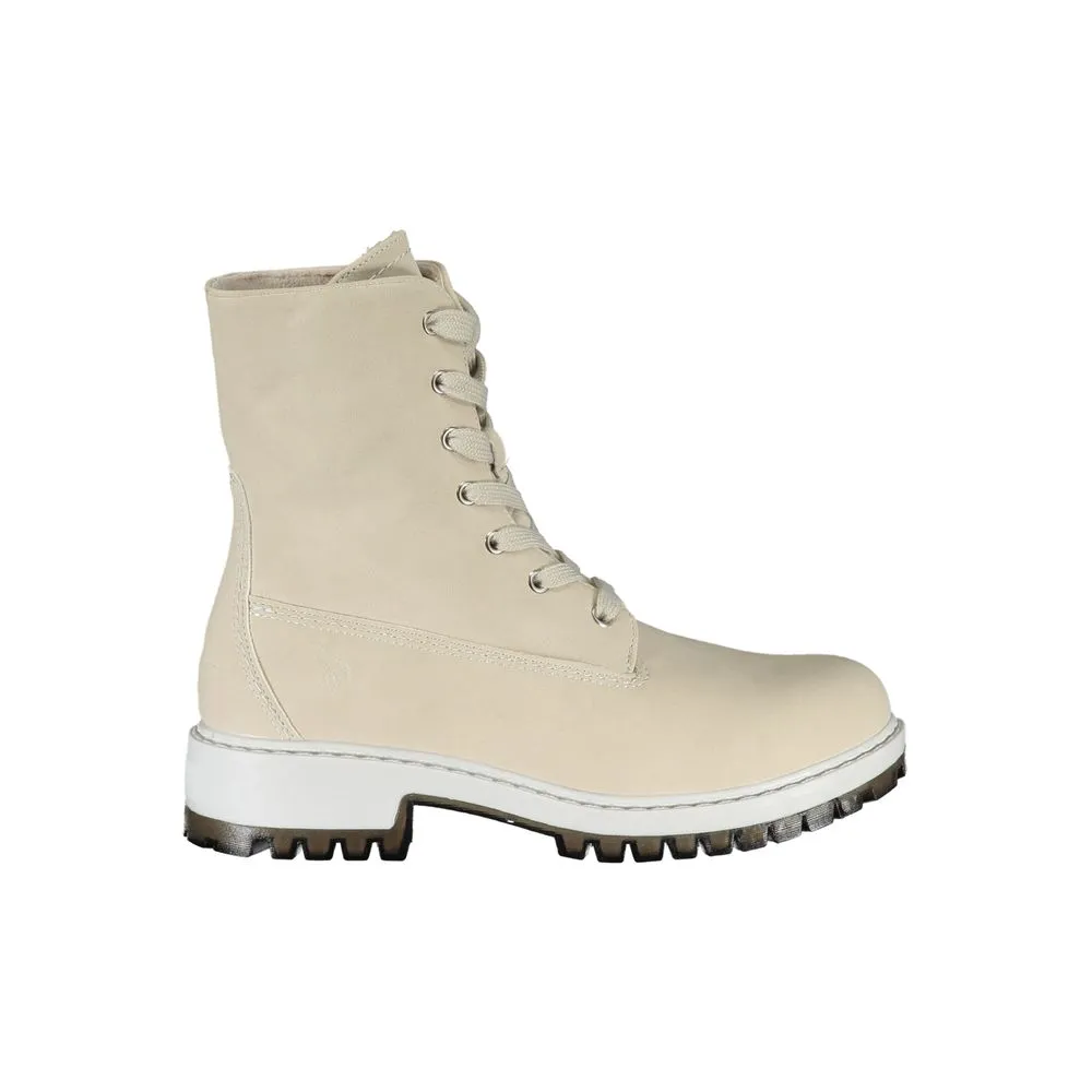 U.S. POLO ASSN. Women's Chic Fleece-Lined Lace-Up Ankle Boots