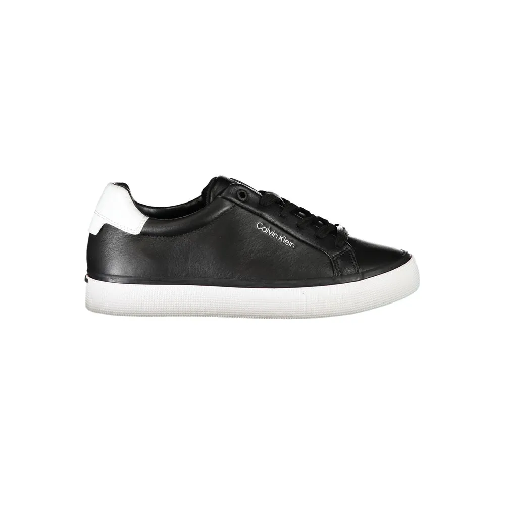 Calvin Klein Women's Chic Laced Sports Sneakers with Contrast Details
