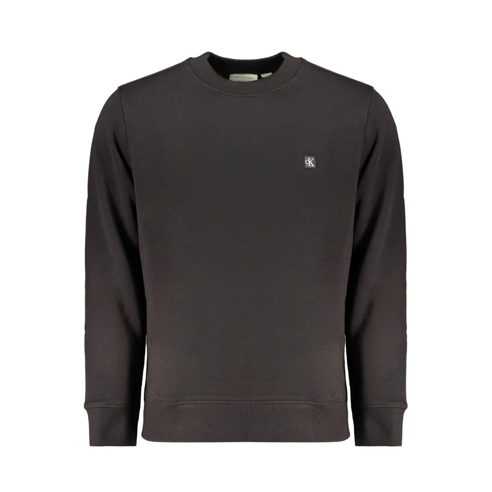 Calvin Klein Men's Black Cotton Sweater