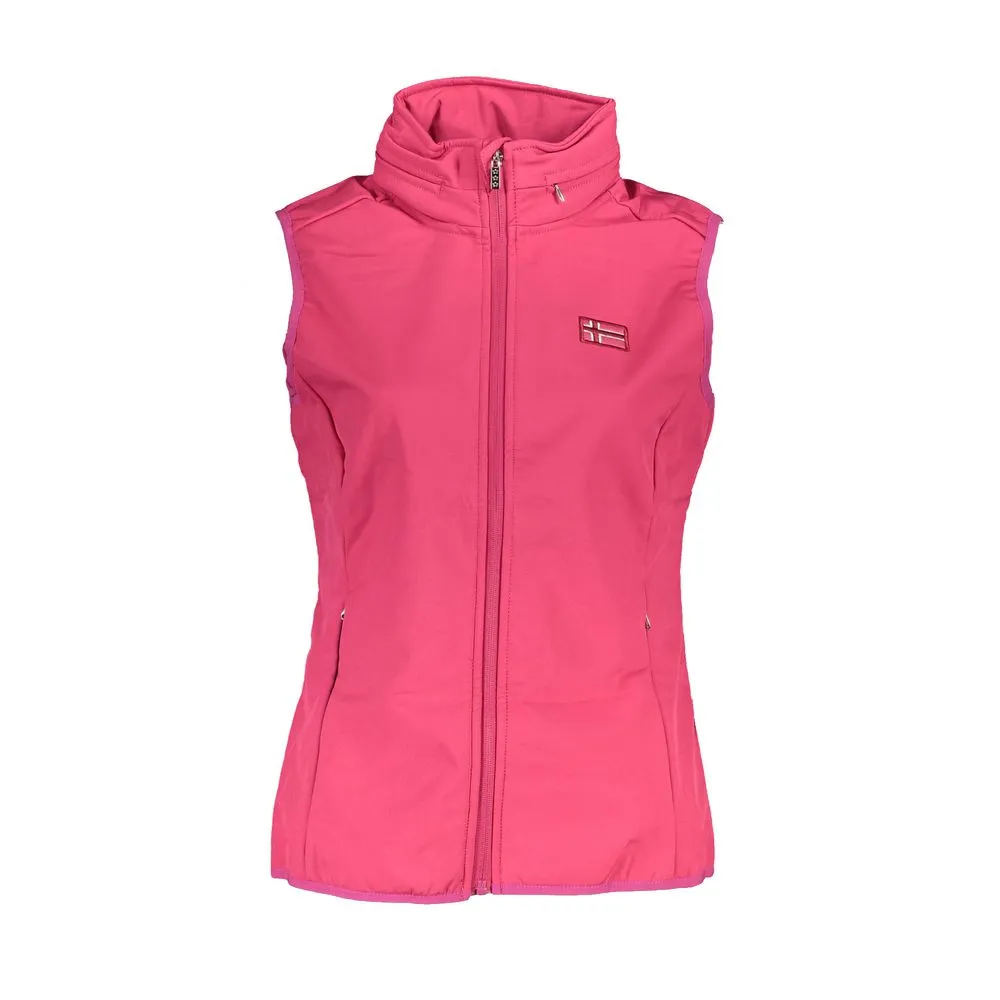 Scuola Nautica Women's Pink Polyester Jackets & Coat