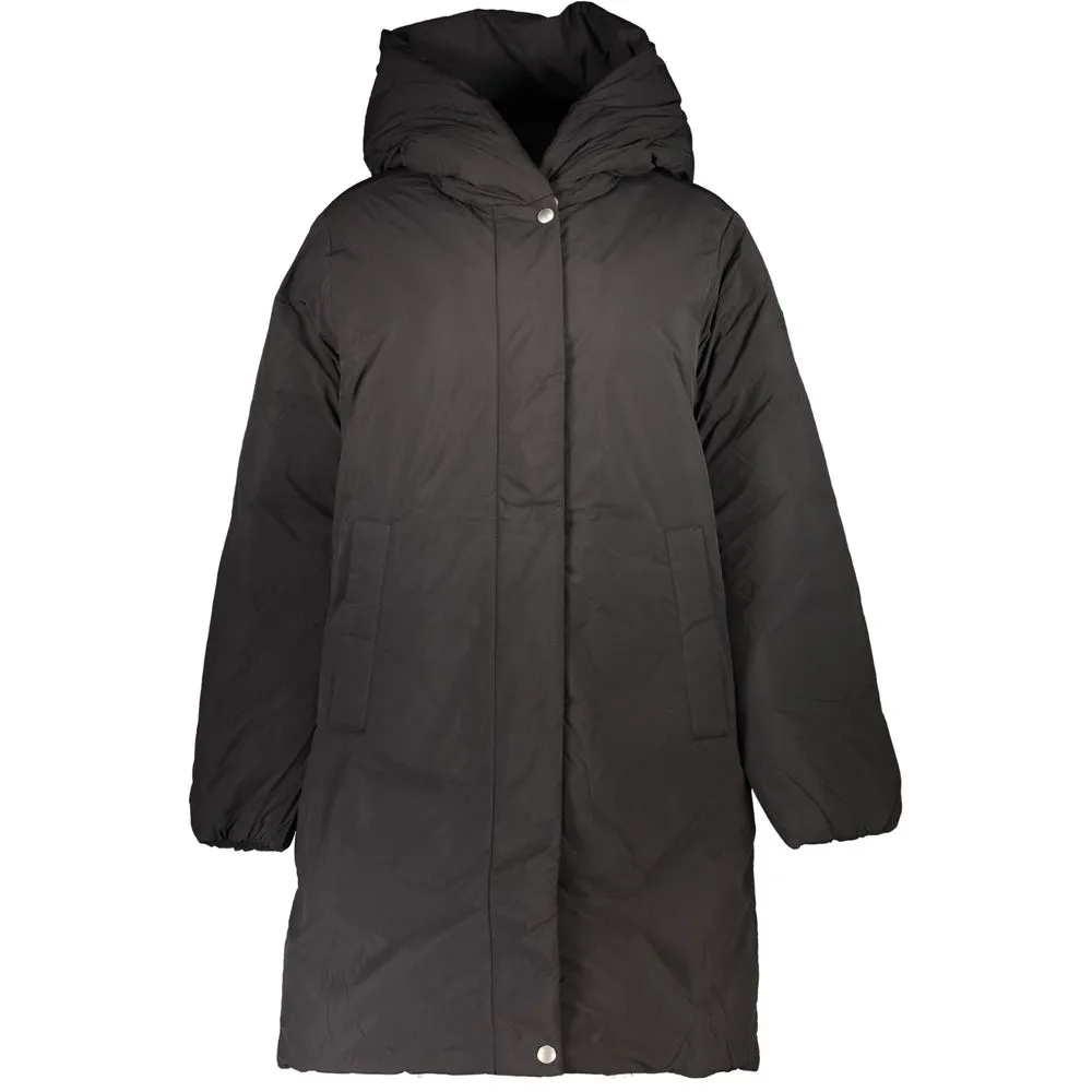 Tommy Hilfiger Women's Black Polyester Jackets & Coat
