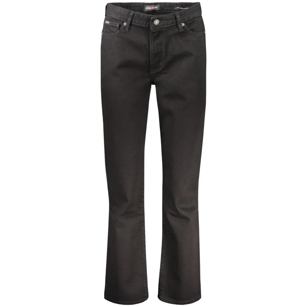 Guess Jeans Women's Black Cotton Jeans & Pant