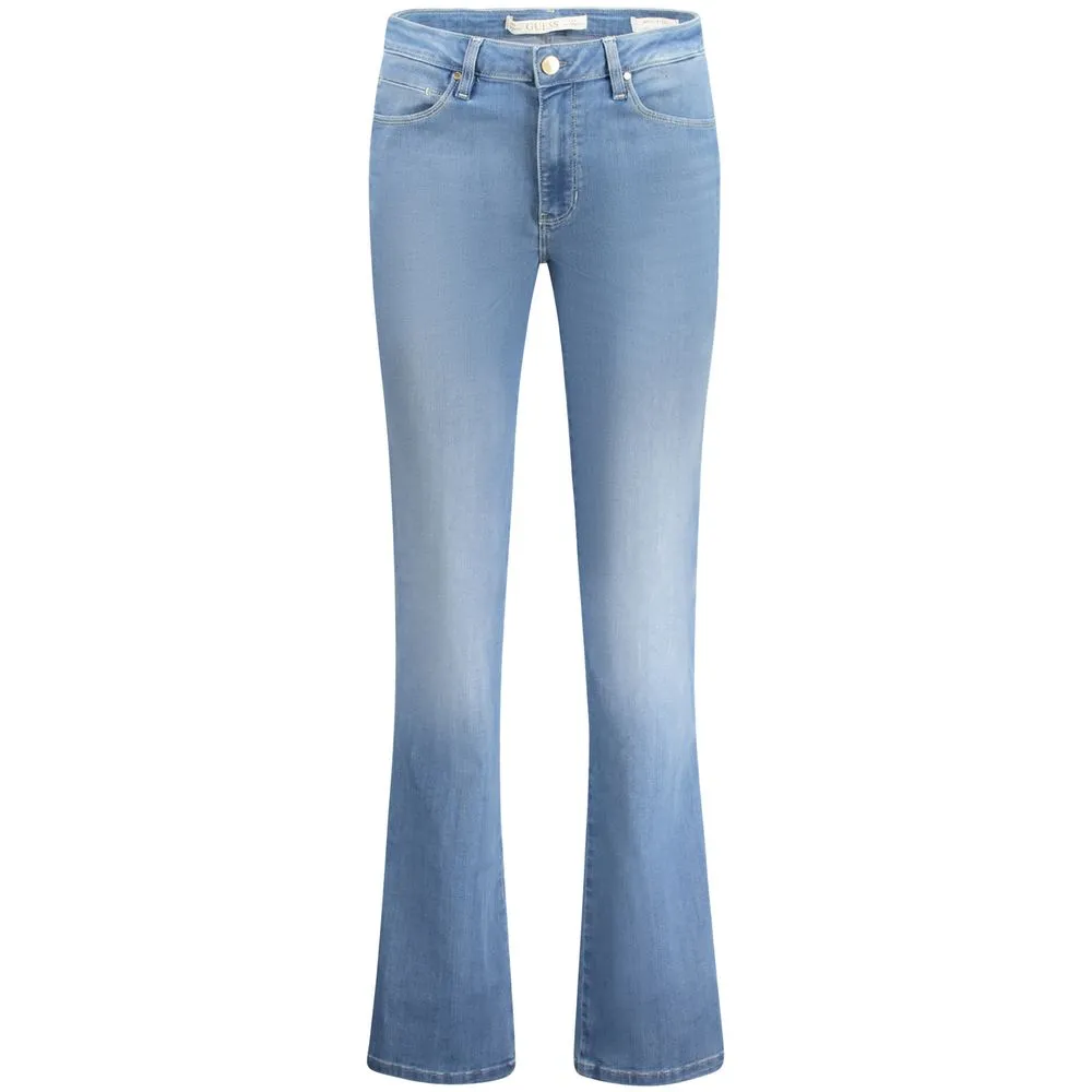 Guess Jeans Women's Light Blue Cotton Jeans & Pant