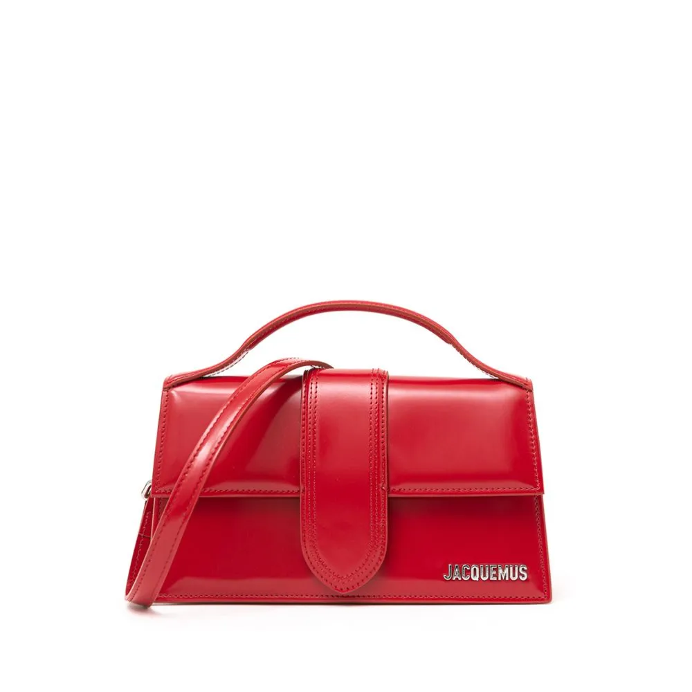 Jacquemus Women's Red Leather Shoulder Bag