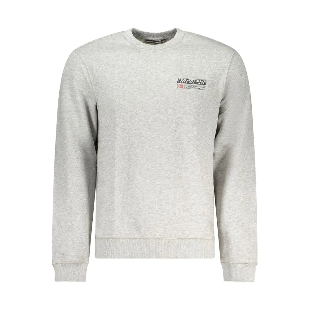 Napapijri Men's Gray Cotton Sweater