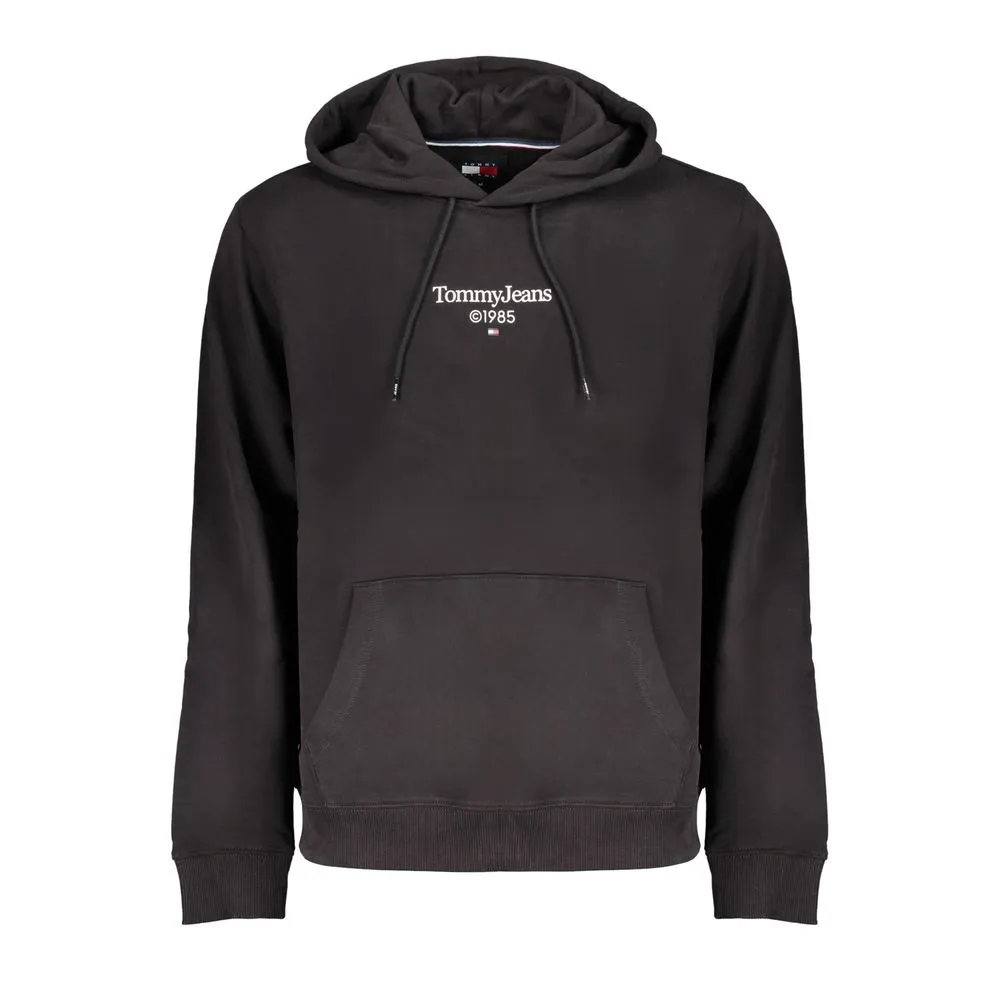 Tommy Hilfiger Men's Black Cotton Sweater