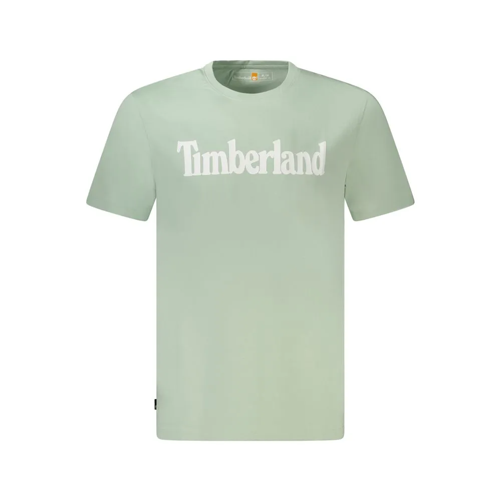 Timberland Men's Green Cotton T-Shirt