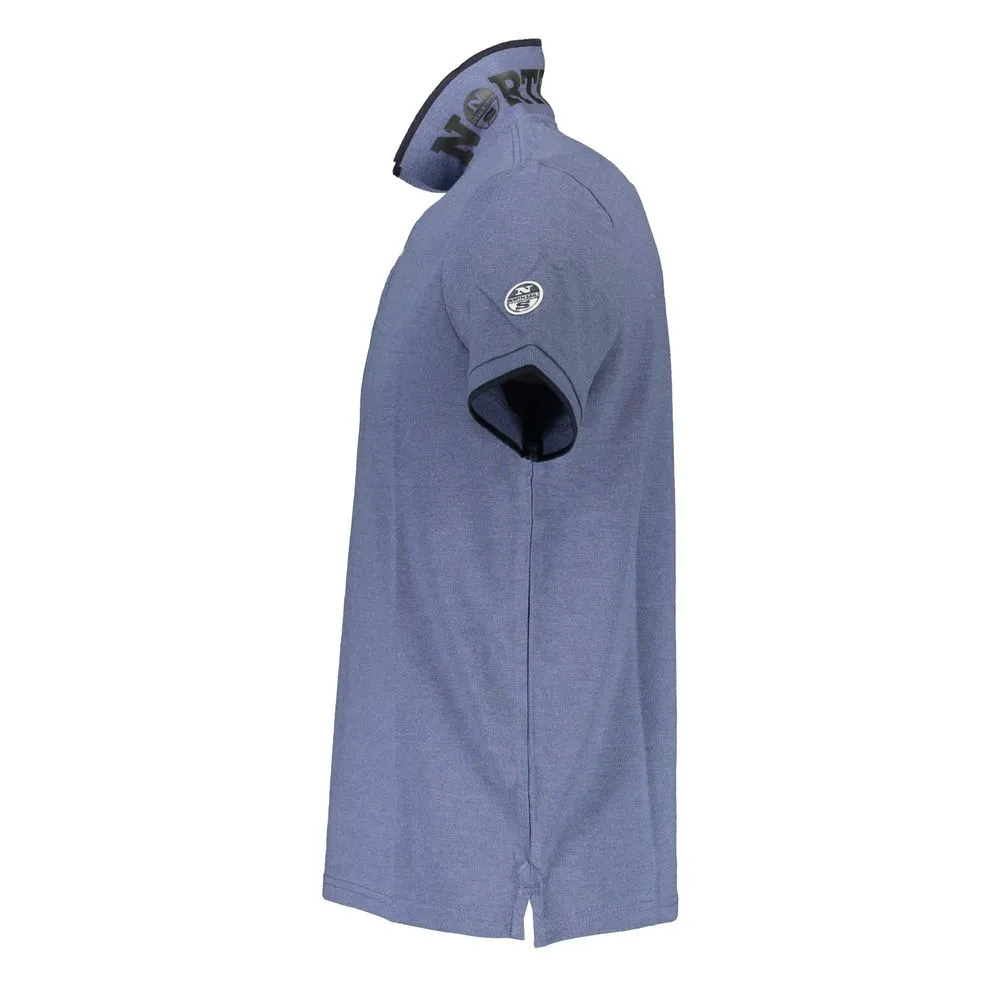 North Sails Men's Blue Cotton Mens Polo Shirt