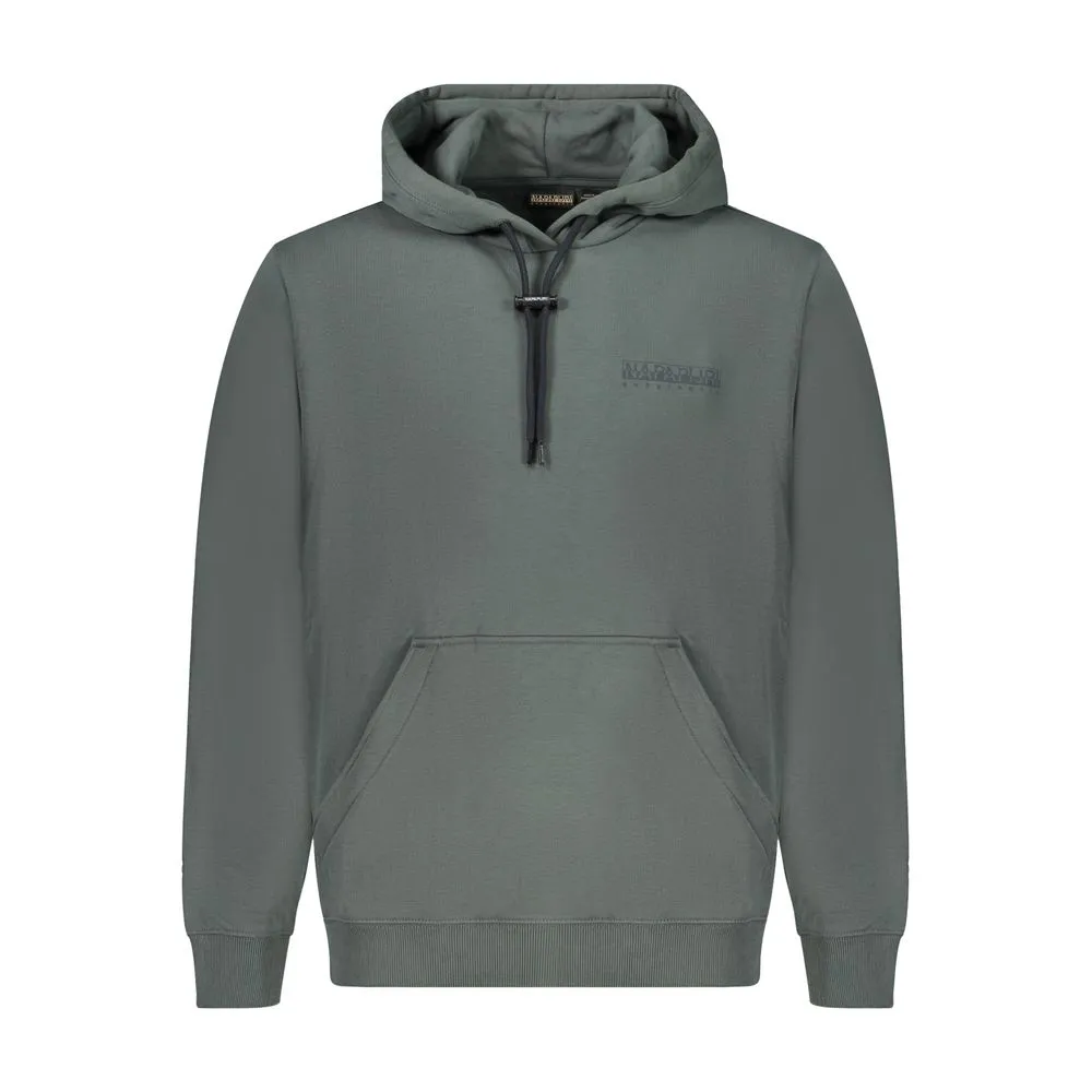 Napapijri Men's Green Cotton Sweater