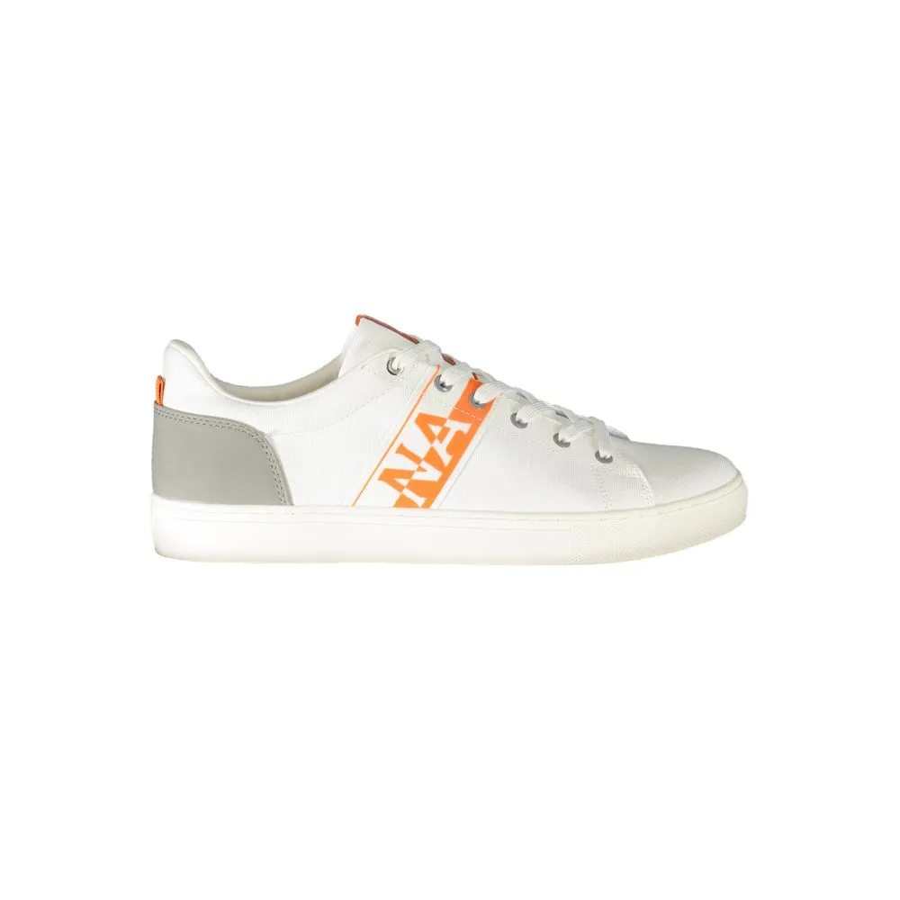 Napapijri Men's White Polyester Sneaker