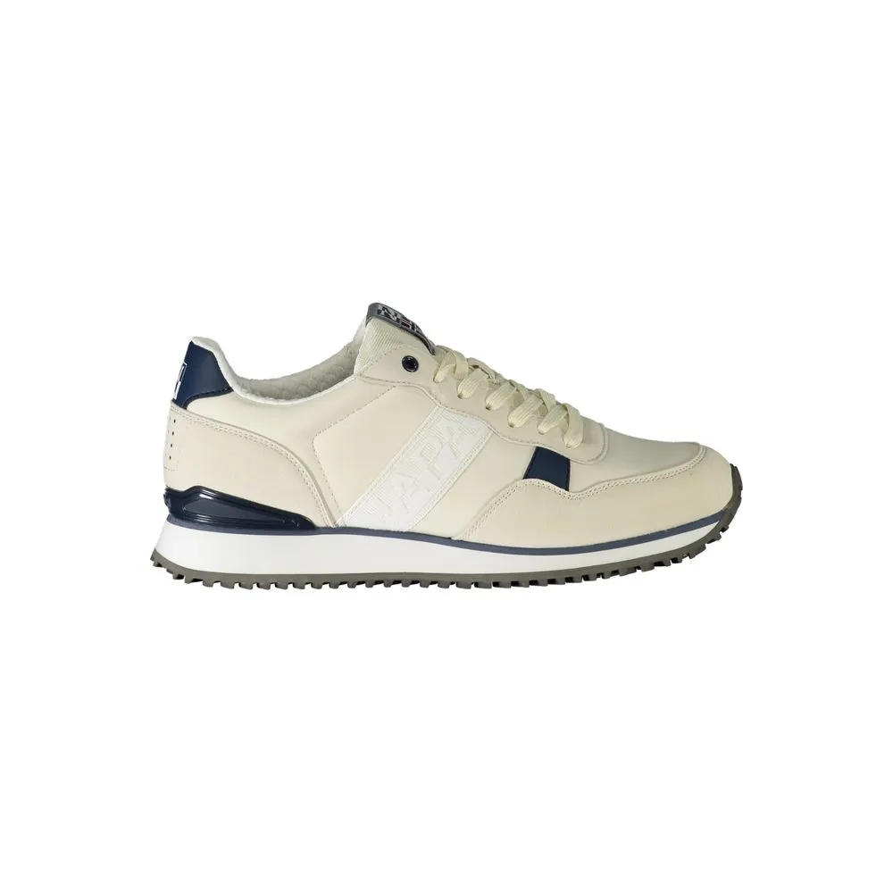 Napapijri Men's White Polyester Sneaker