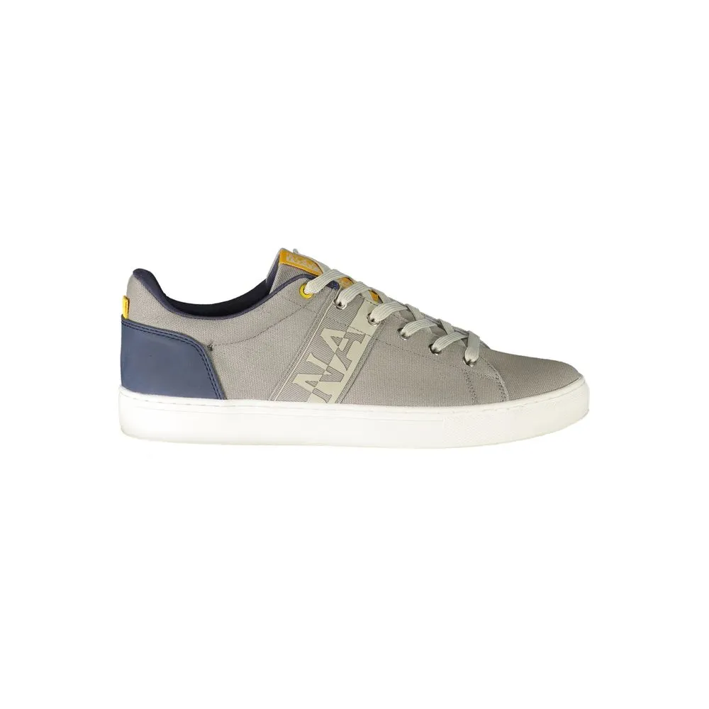 Napapijri Men's Gray Polyester Sneaker