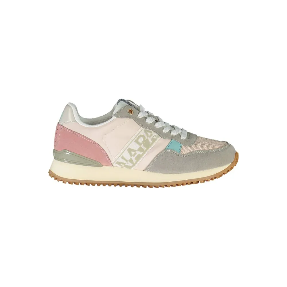 Napapijri Women's Pink Polyester Womens Sneaker