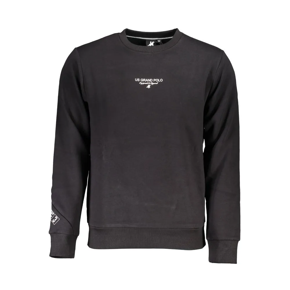 U.S. Grand Polo Men's Classic Crew Neck Fleece Sweater
