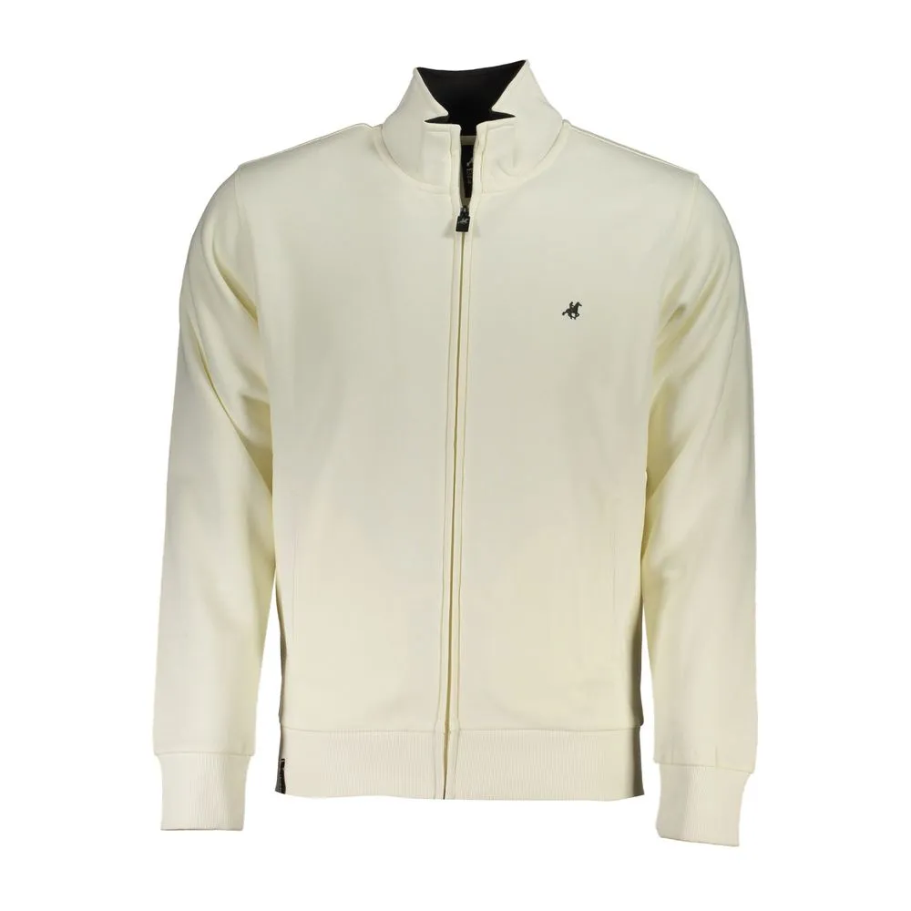 U.S. Grand Polo Men's Elegant Long Sleeve Zip Sweater
