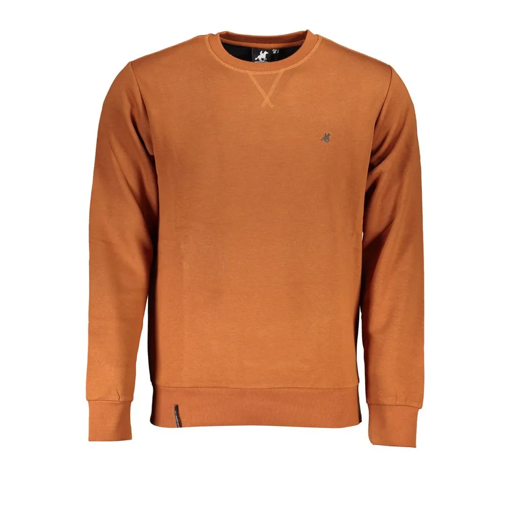 U.S. Grand Polo Men's Brown Cotton Sweater