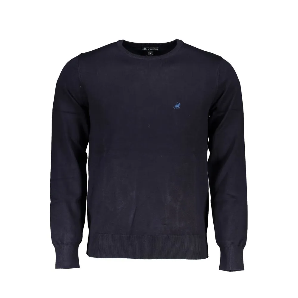 U.S. Grand Polo Men's Blue Nylon Sweater