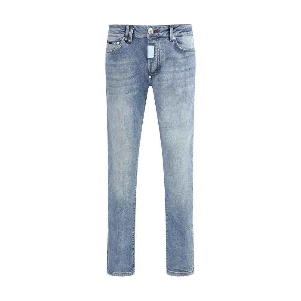 Philipp Plein Men's Super straight Jeans