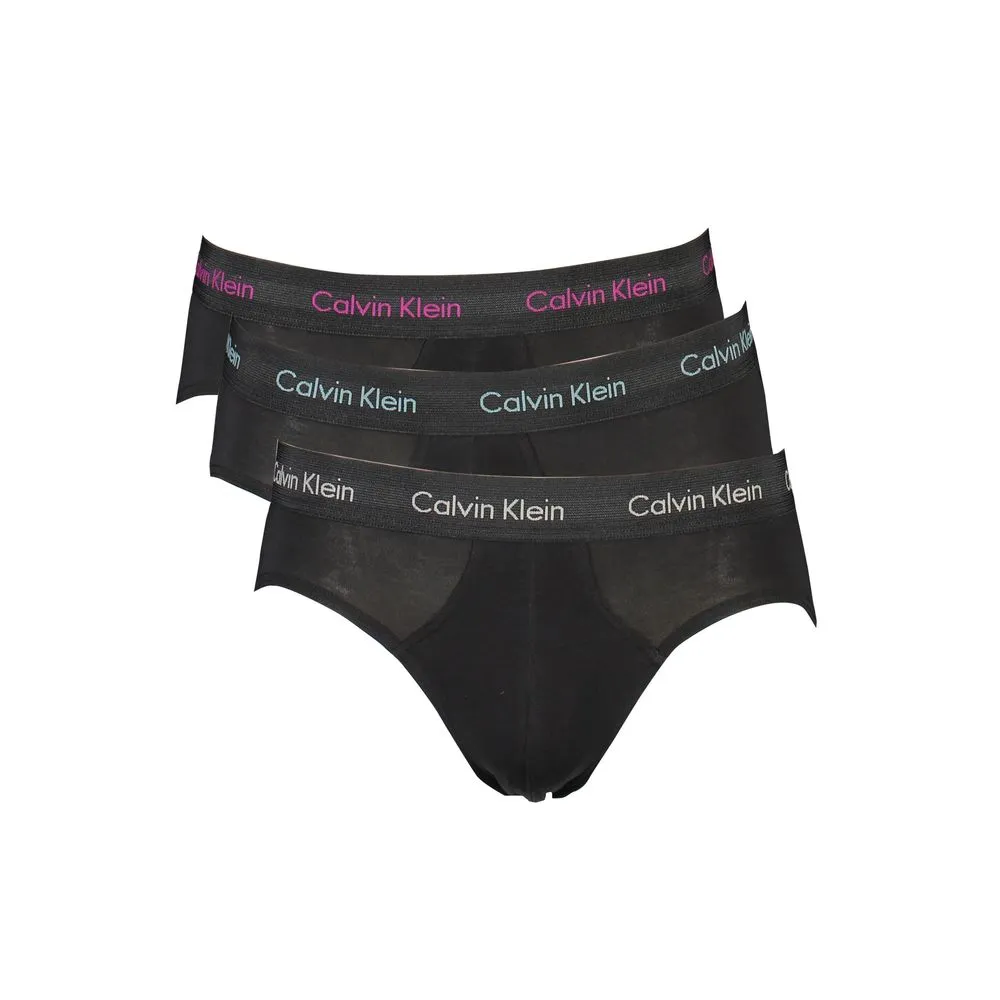 Calvin Klein Men's Sleek Tri-Pack Men's Briefs with Contrast Details