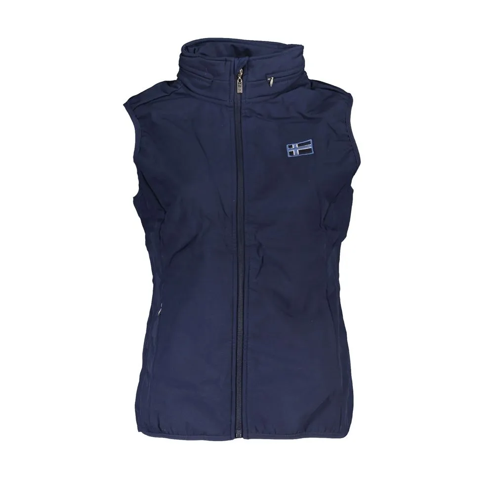 Scuola Nautica Women's Blue Polyester Jackets & Coat