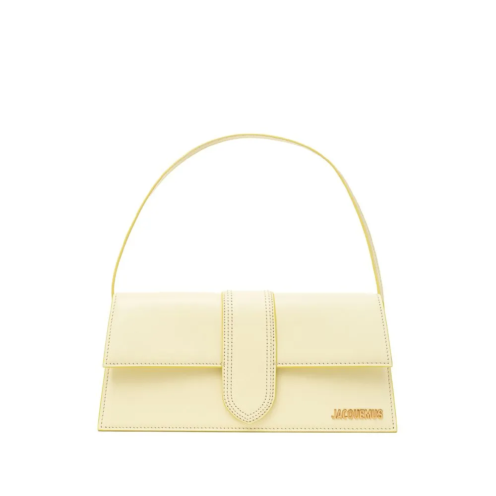 Jacquemus Women's Yellow Leather Shoulder Bag