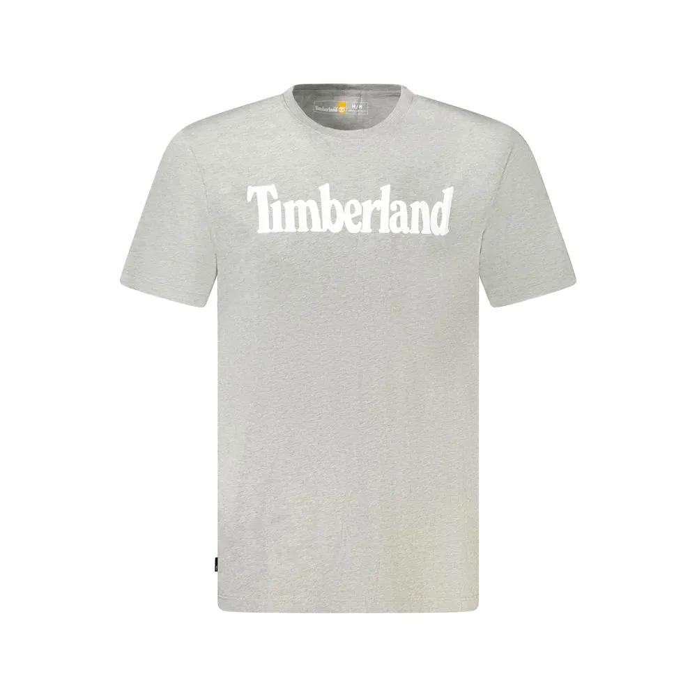 Timberland Men's Gray Cotton T-Shirt