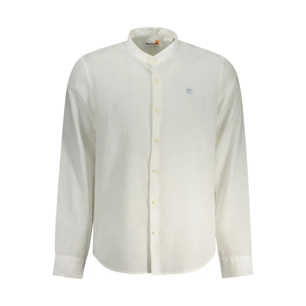 Timberland Men's White Cotton Shirt