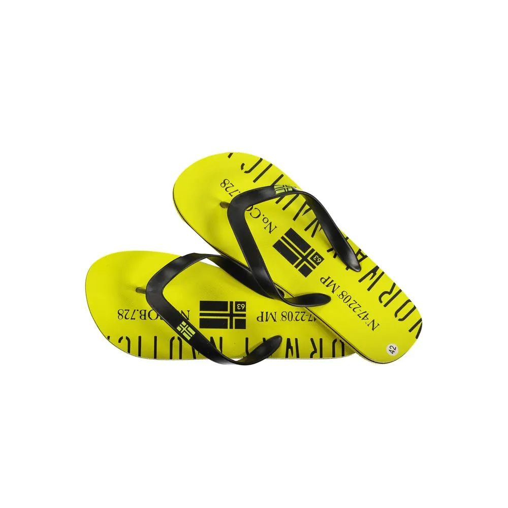 Norway 1963 Men's Yellow Polyethylene Sandal