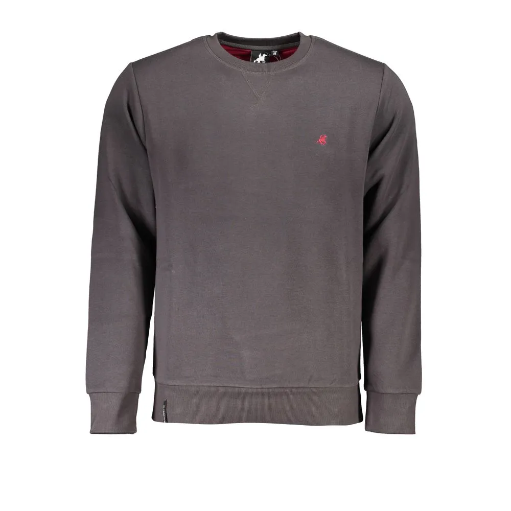 U.S. Grand Polo Men's Gray Cotton Sweater