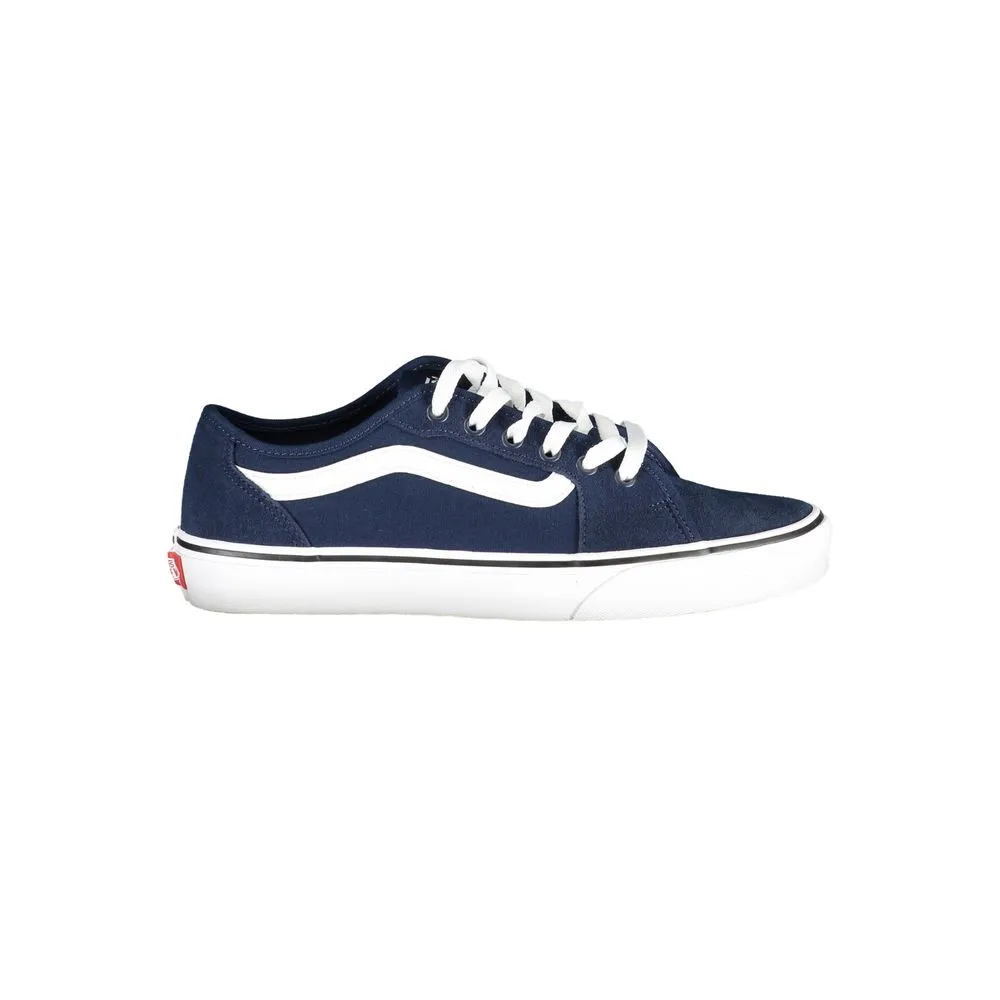 Vans Men's Blue Polyester Sneaker
