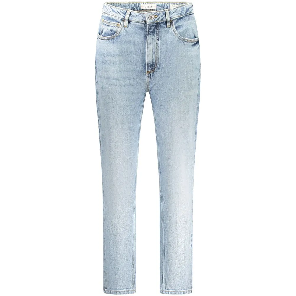 Guess Jeans Women's Light Blue Cotton Jeans & Pant
