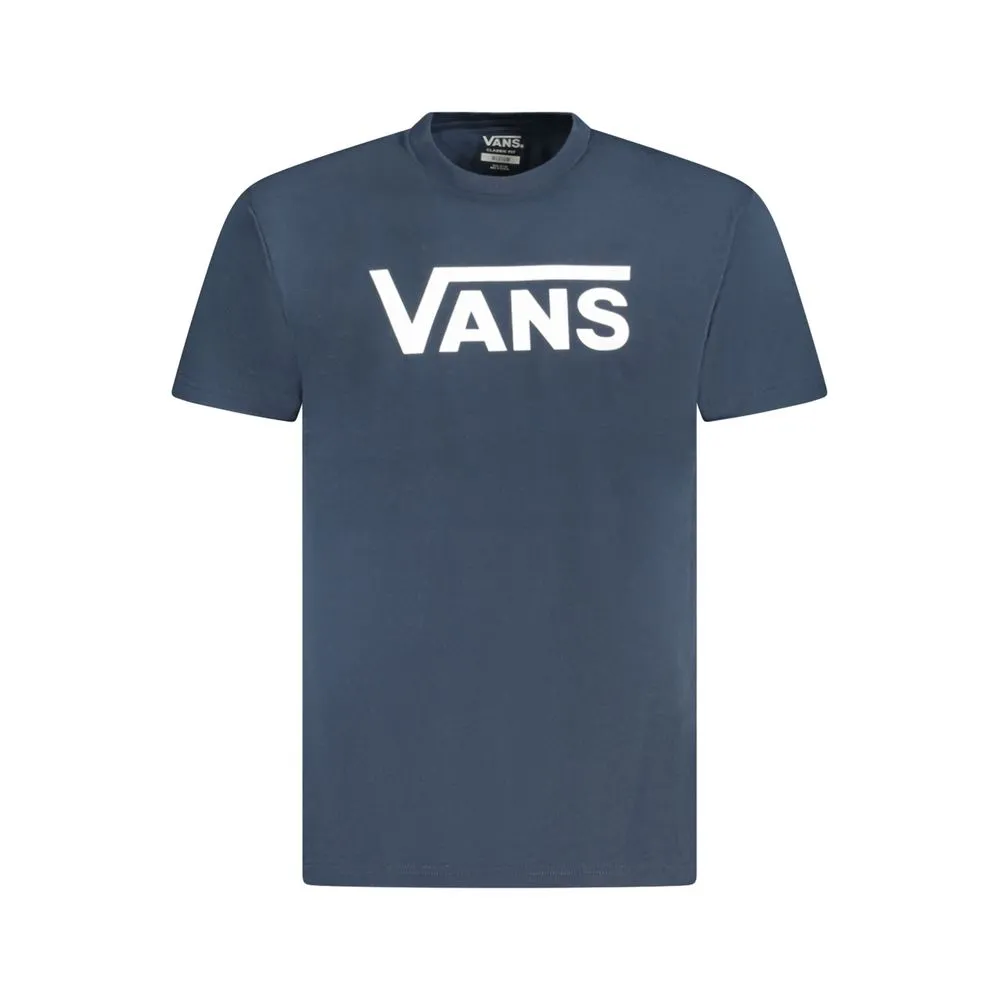 Vans Men's Blue Cotton T-Shirt